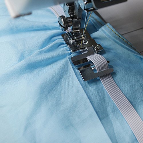 Yeqin Elastic Cord Band Fabric Stretch Domestic Sewing Machine Foot Presser#9907-6 #TOP5