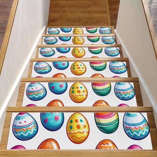 Alfombrillas antideslizantes para evitar caídas en escaleras de madera con diseño lavable 2