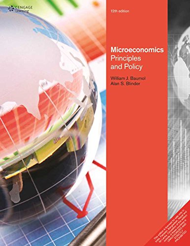 Microeconomics: Principles and Policy 12th Edition 8131528413 Book Cover