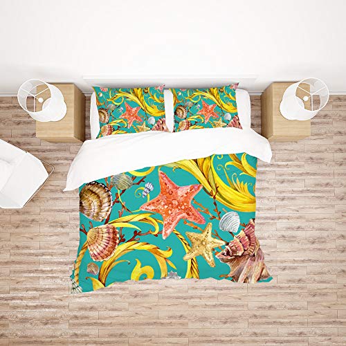 Housse de couette marine King grand confort pour apaiser vos nuits blanches - 3