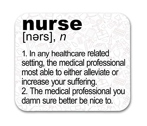 Neurons Not Included Nurse Definition Funny Mouse Pad cover
