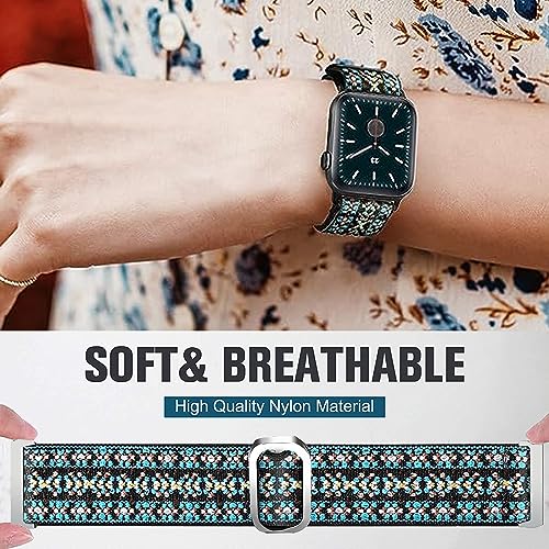 Correa ajustable de nylon elástico para smartwatch AITAFY miniatura 6