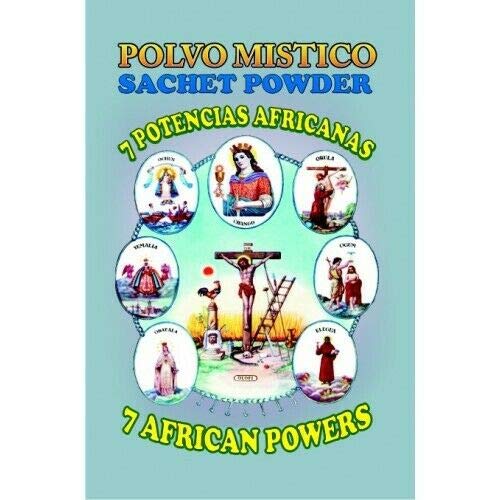 6 piezas polvo ambientador 7 African Powers en bolsa miniatura 1