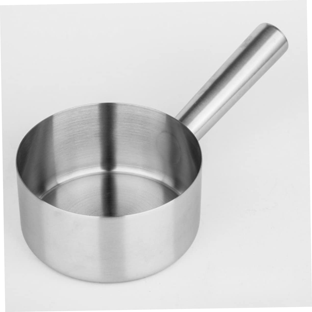 Cucharón De Agua Inoxidable Mango Utensilio De Cocina Para Baño y Jardín Diámetro De Resistente Corrosión y De Limpiar