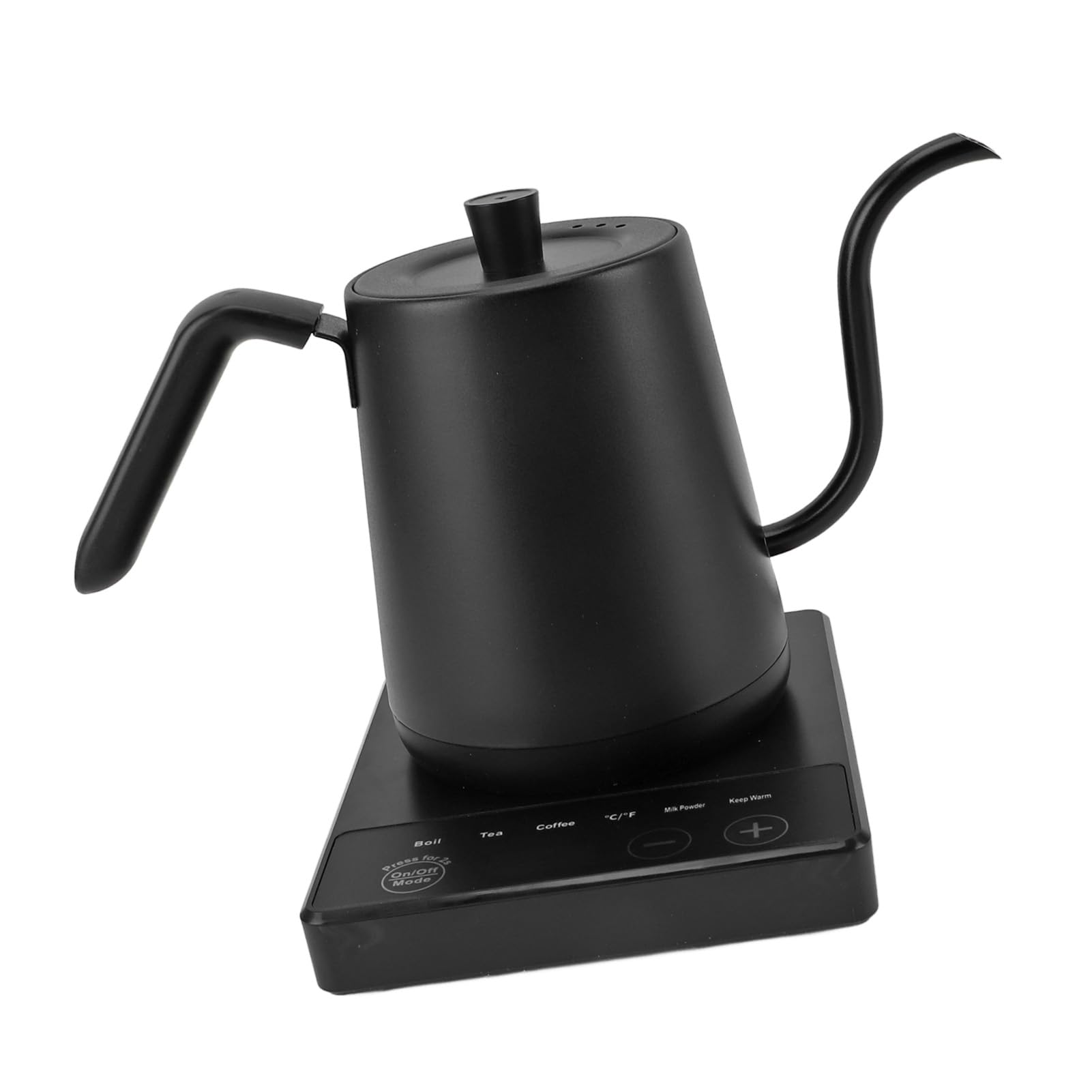 Tetera Eléctrica De Pico Largo Con 5 Niveles De Temperatura 1000W 800ml Hervidor Para Café Té Y Agua Caliente Diseño Preciso Y Seguro Ideal Para Pour Over Y Infusiones