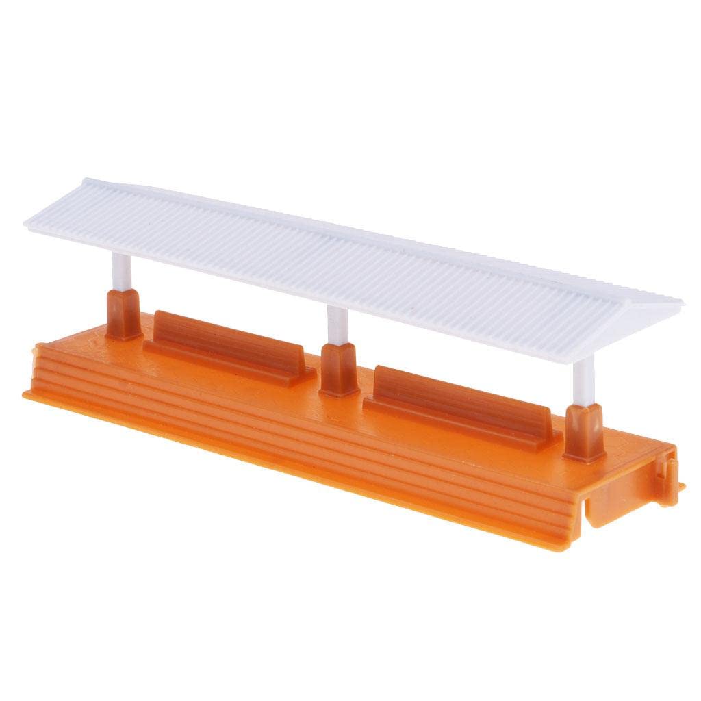 HO Train Platform Architectural Model Building Kit Railway Railroad Scenery|Toys & Hobbies | Model Railroads & Trains | HO Scale |1 Piece Railway Platform Model-image-36