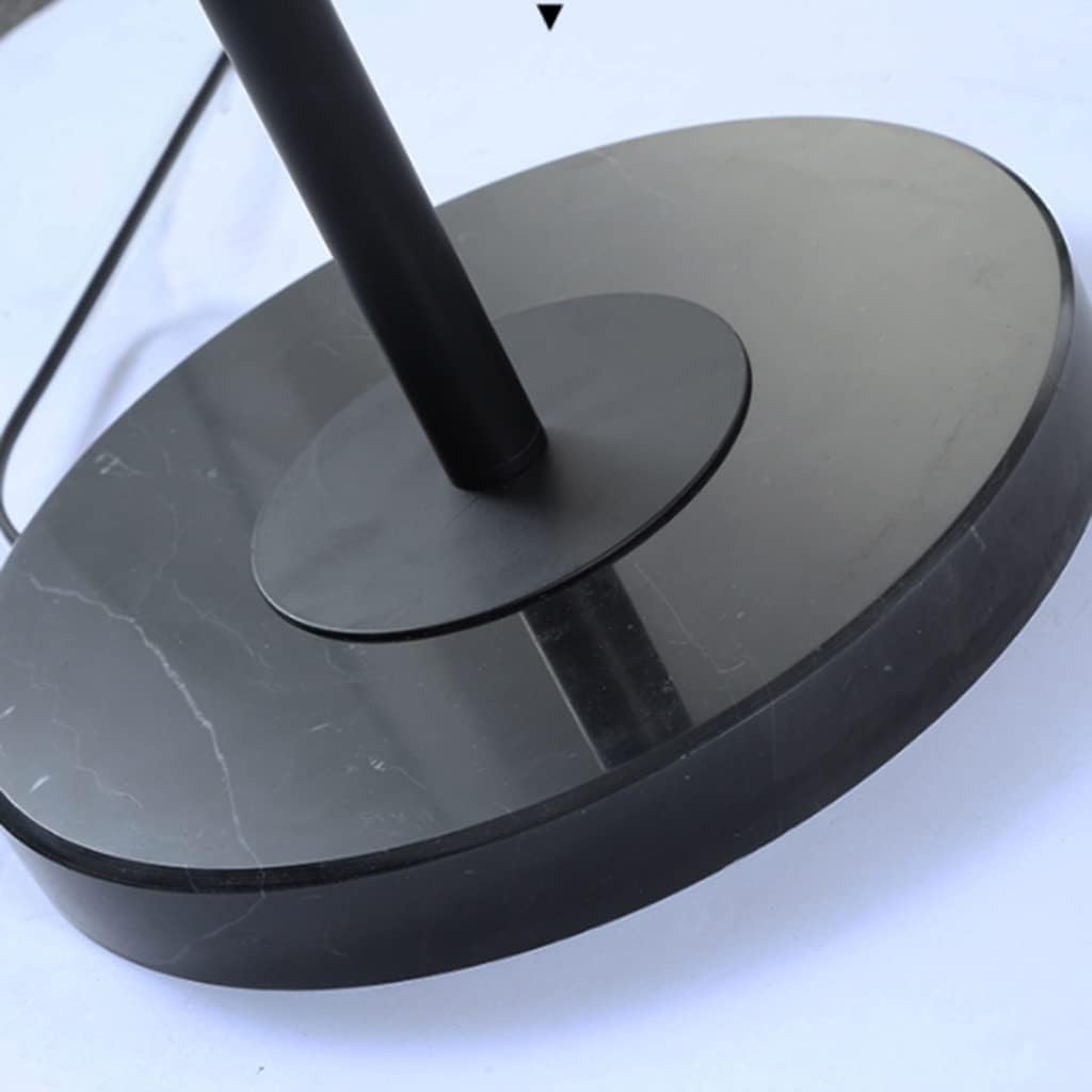 Lampa stojąca, wysokiej jakości lampa podłogowa, pogrubiona podstawa, metalowy klosz, lampa podłogowa z kreatywnym drążkiem do klatki dla ptaków, lampa do czytania, doskonały wybór (czarna)