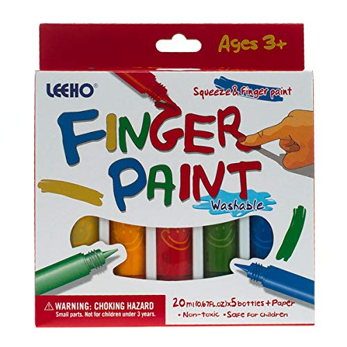 Leeho20SE Finger Paint - 20ml, 5 Colors