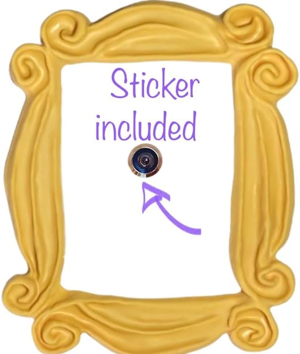 Ukonic Friends TV Show Yellow Door Polyresin Photo Frame