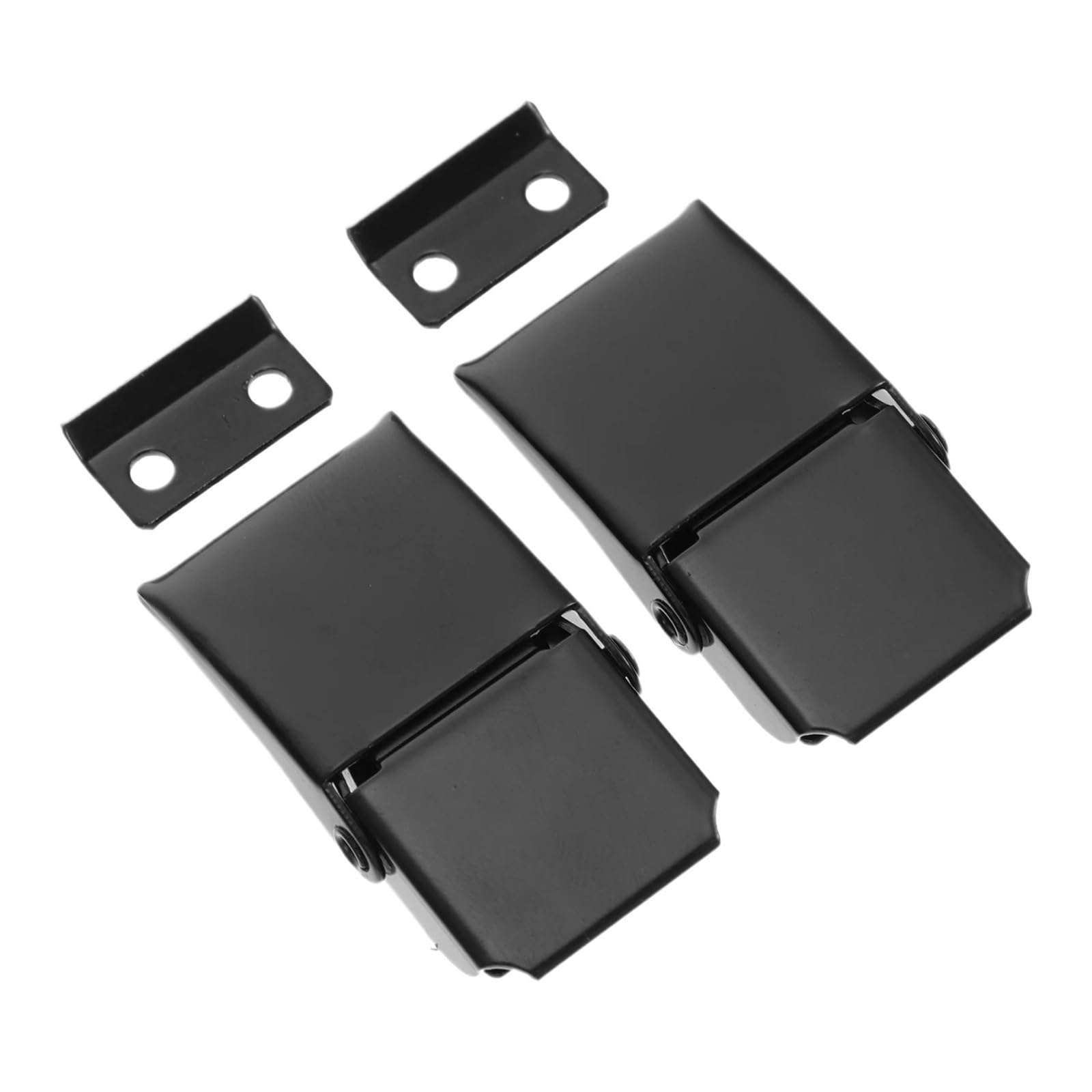 2pcs Toggle Hasp Clamp Luggage Box Latches Stainless Steel Catch Lock Case Clamps Suitcase for Boxes v