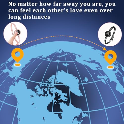 EAOYAO Long Distance Touch Bracelets - Image 5