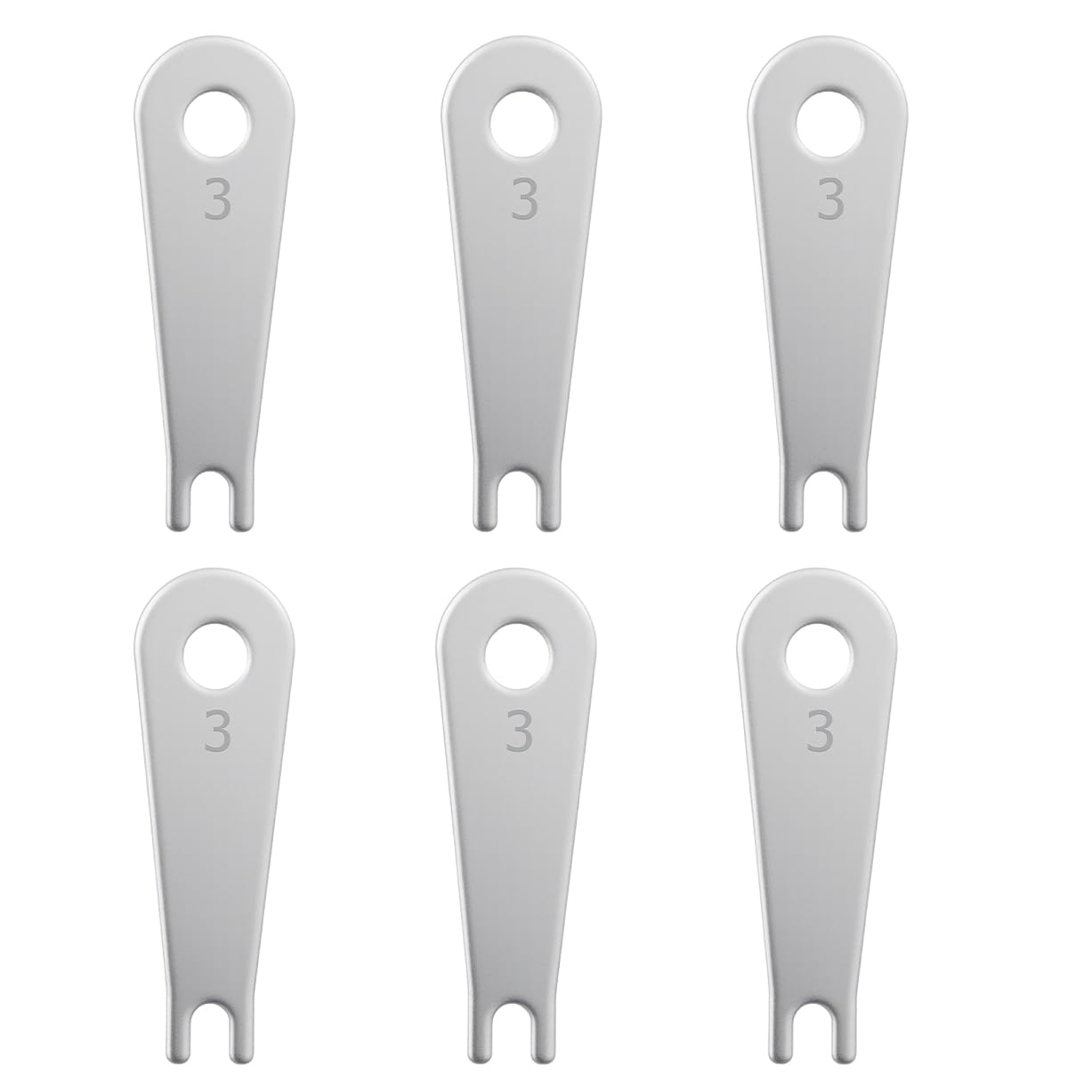 Emergency Light Test Key for ML Knightsbridge GDKEY 6 Pack, Mellbree Fish Key Set for Emergency Lighting Test