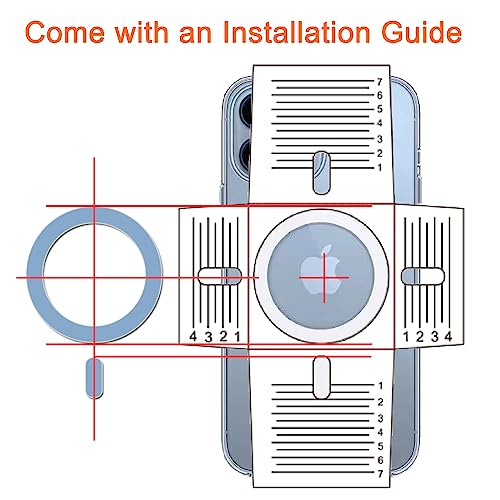 Image of COJOC 3PCS for Magsafe Ring Sticker,Universal Magnetic Conversion Adapter Compatible with Wireless Charging Accessories for iPhone 16 /15 /14 /13 Pro Max Mini, Galaxy Series and Phone Case,Blue