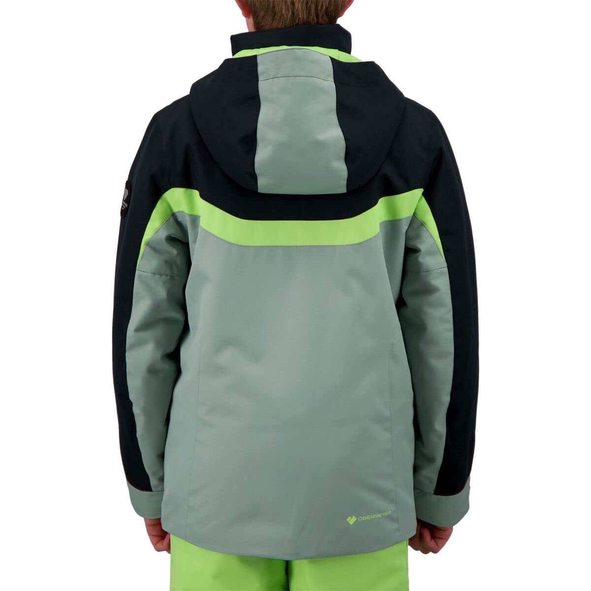 Obermeyer Boys' Insulated top, Black, 3