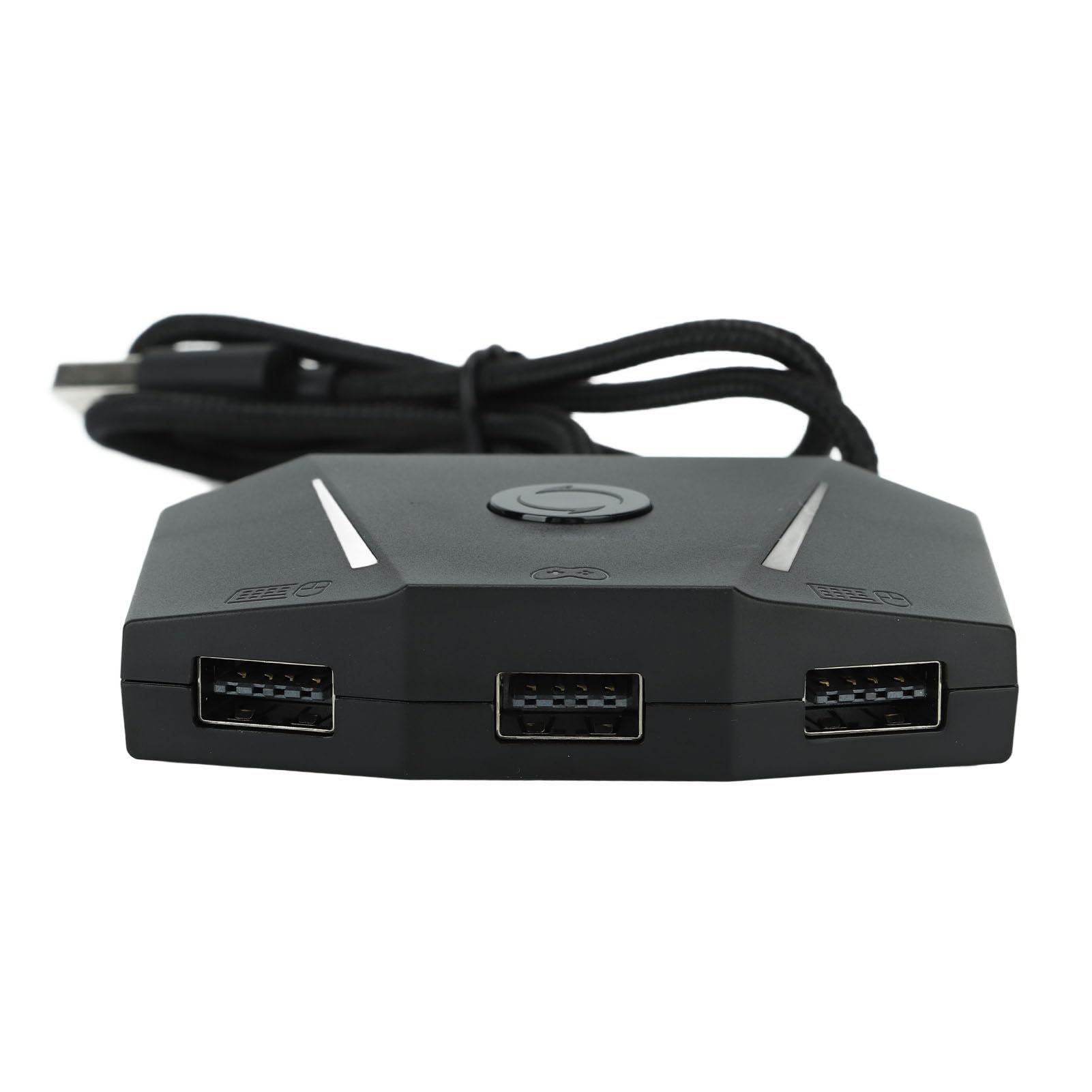 Hztyyier Convertitore Adattatore Tastiera Mouse per Switch, Ampia compatibilità, Giochi di Supporto, Effetti di Luce Regolabili (Obiettivo Box VX2)