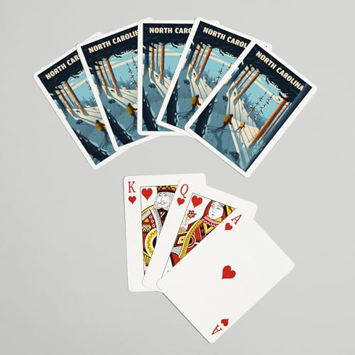 Lantern Press Cards Póker 52 Cartas Tamaño Poker miniatura 7