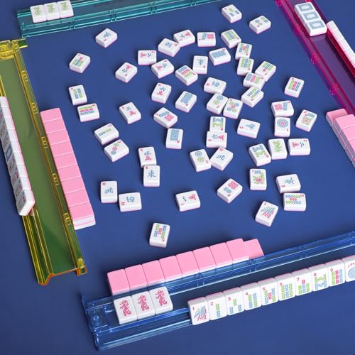 Set de fichas American Mahjong 166 piezas con bolsa miniatura 6