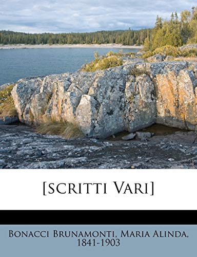 [Scritti vari] (Italian Edition)