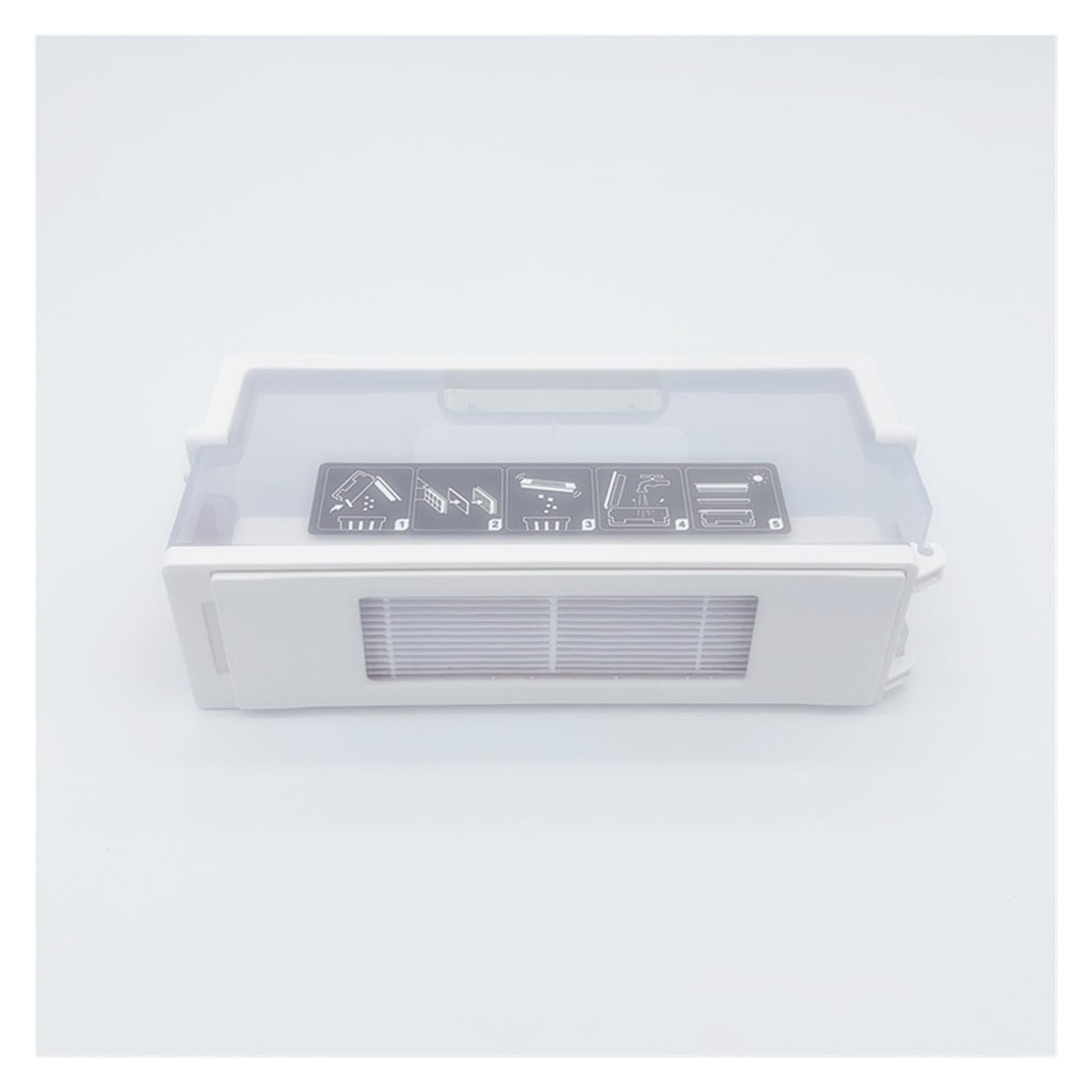 Shiketong Dust Box, Compatible For DEEBOT，T9 + Dirt Collection Vacuum Cleaner Robotic Spare Accessories Parts