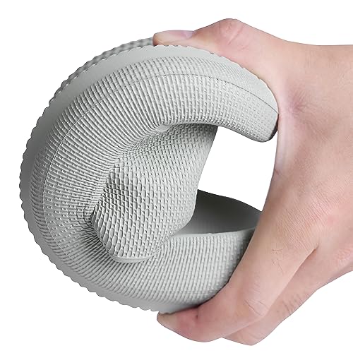 Youecci Cloud Slides For Kids丨Shower Slippers Bathroom Pool Sandals丨Boys Girls Comfy Thick Sole Slippers丨Summer Non-Slip Beach Shoes Green 4 Big_Kid thumb #8