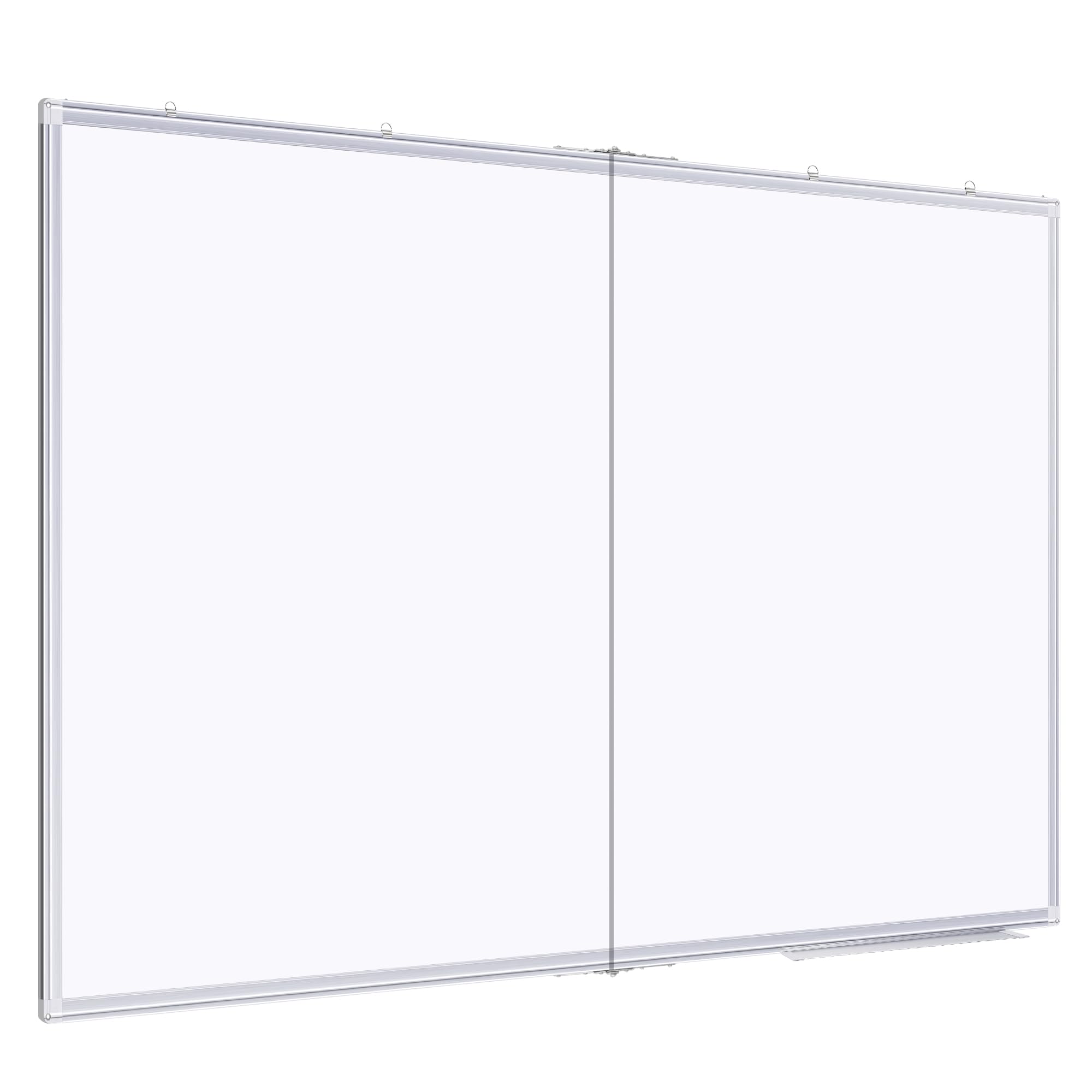 Magnetic Whiteboard Dry Erase, 48 x 36 inch Large White Board for Wall, Foldable Aluminum Frame Hanging Whiteboards for Home Classroom Office