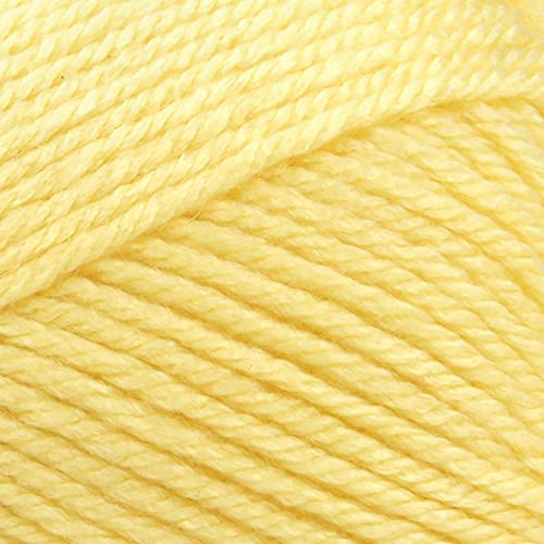 Image of Lion Brand Yarn Basic Stitch Anti-Pilling Knitting Yarn, Yarn for Crocheting, 1-Pack, Lemonade