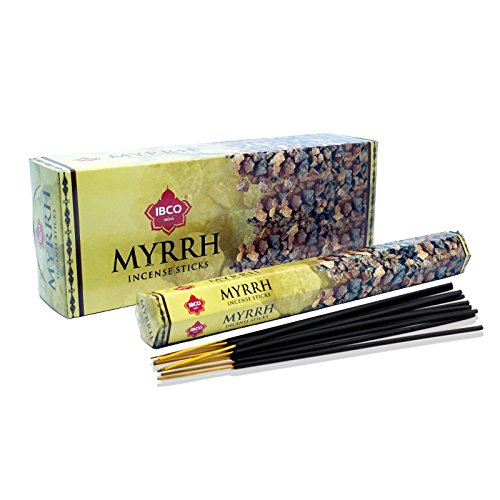 IBCO Mirra incenso - Confezione di 6 pacchetti