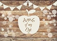 Apple Of My Eye: Rustic Guest Book | Baby showers and birthday parties | Gender neutral colors and text | 250 guests and their messages 1092556613 Book Cover