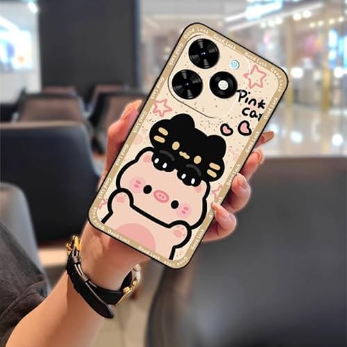 Phone Case Compatible with infinix Smart10 HD/X6525D, Design Shockproof Cartoon Phone Pouch Protective Durable TPU Anti-knock Cu