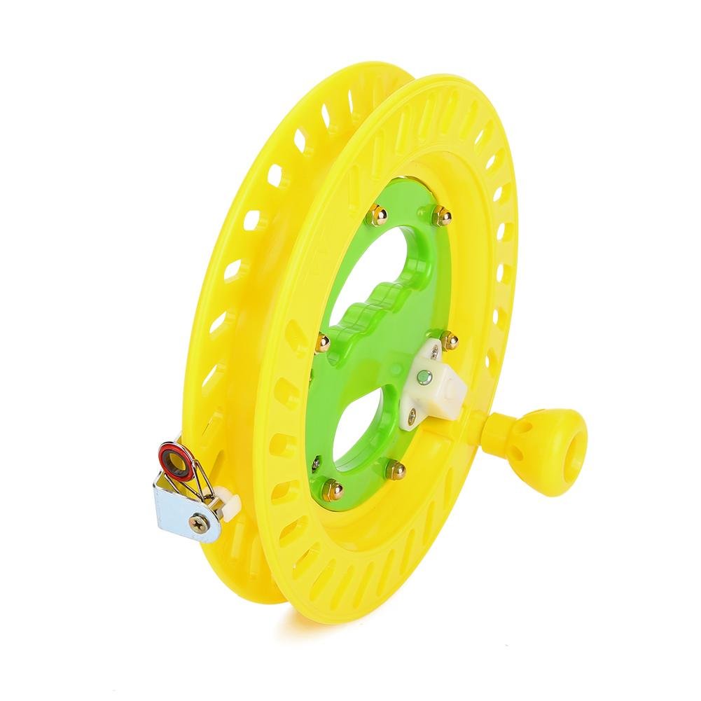 Tbest Kite Line Winder Mulinello Grip Wheel Kite String Porta Ruota, 22cm Professionale Outdoor Durable Plastic Fishing Kite Line Spool Portarotolo Avvolgimento Winding Flying Tool Accessorio