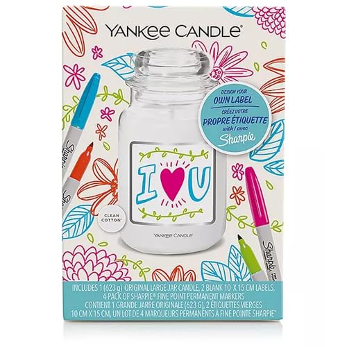 YANKEE CANDLE Sharpie étiquette perso pour un cadeau unique