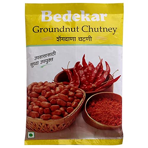 Bedekar Groundnut Chutney - 200 Grams (100 Grams x 2 Nos) | Shengdana Chutney | शेंगदाना चटनी (B093L4BTYP) Amazon Price History, Amazon Price Tracker