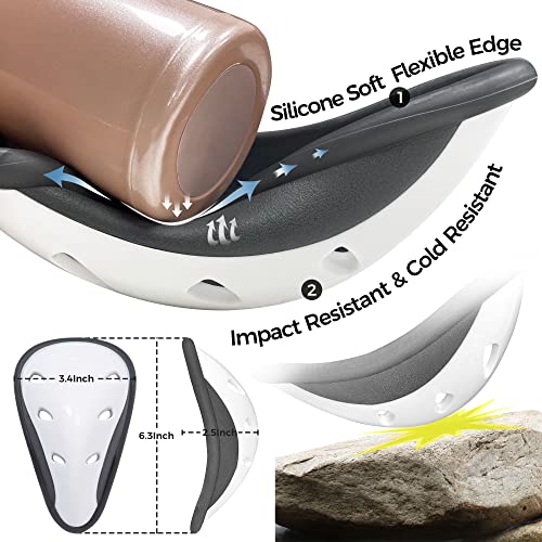 image for COOLOMG Men Compression Shorts with Cup Athletic Protective Underwear 