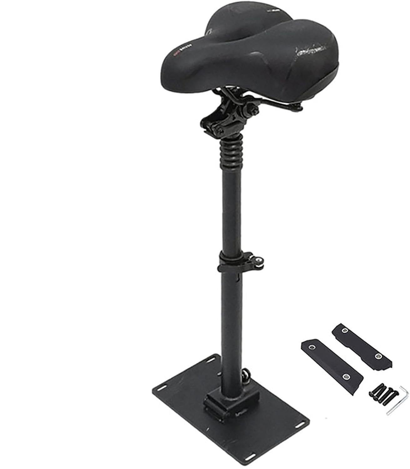 Generico Sedile Regolabile per Monopattino Elettrico con ammortizzatori, Ricambio per Segway Ninebot ZT3Pro - Esperienza di Guida Comoda e Resistente.