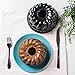 Webake 7 Inch Fluted Tube Pan Non-stick, Heavy Duty Carbon Steel Kugelhopf Cake Baking Mold for 6QT 8QT Insta Pot
