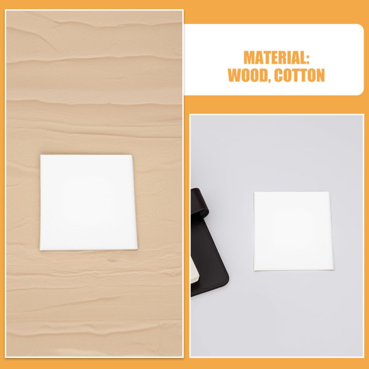 CALLARON 24 Piezas Mini Lienzo para Pintar Lienzo Pequeño de Algodón sobre Madera Blanco Reutilizable Diseño Estirado para Arte y Pintura