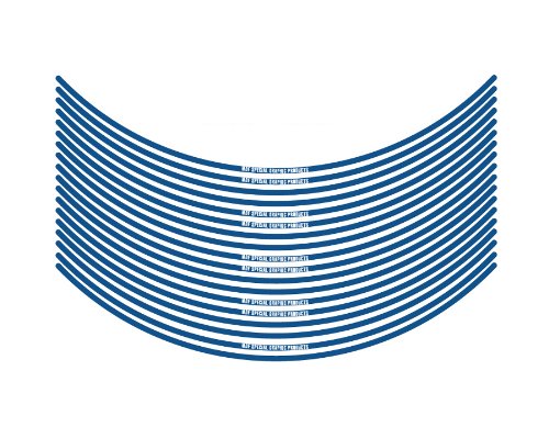 エムディーエフ リムストライプ ソリッドタイプ キャンディーブルー 4mm幅 17インチ RIM-4M-CB-17