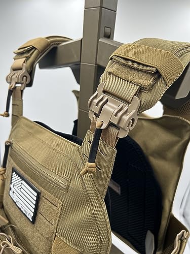 Image of Redemption Crusader 2.0 Tactical Airsoft Vest With Molle Quick Release Buckles And Adjustable Size Sides | 1000D Nylon