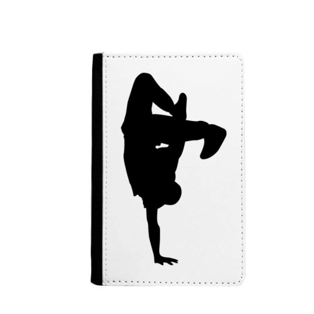 Étui portefeuille voyage passeport danseuse classique multicolore 3.7x5.8 - 4