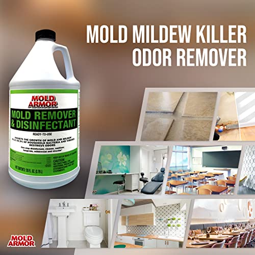 Mold Armour -mold and mildew remover - mildew stain remover- outdoor cushion mildew remover -window cleaner- Ready-to-Spray- basement mold remover - household mold remover - Available with Premium Quality Centaurus AZ Gloves - Thumbnail 4