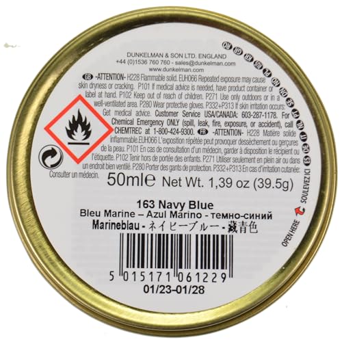 Dasco | Betún para Zapatos 50 ml (Azul Marino)