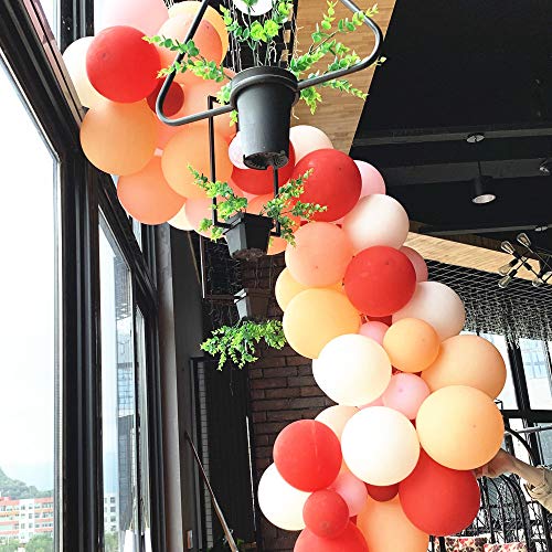 Image of KALOR Coral Red Balloons,100 Pcs 5 Inch Mini Matte Latex Balloons for Balloon Garland Arch, Birthday Decoration, Wedding Party, Baby Shower Decorations