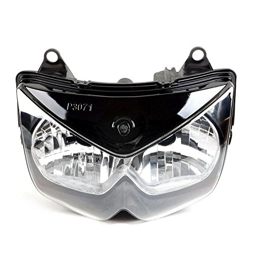 Lampe frontale Kawasaki Z1000 phare de remplacement fissuré 2003-2006