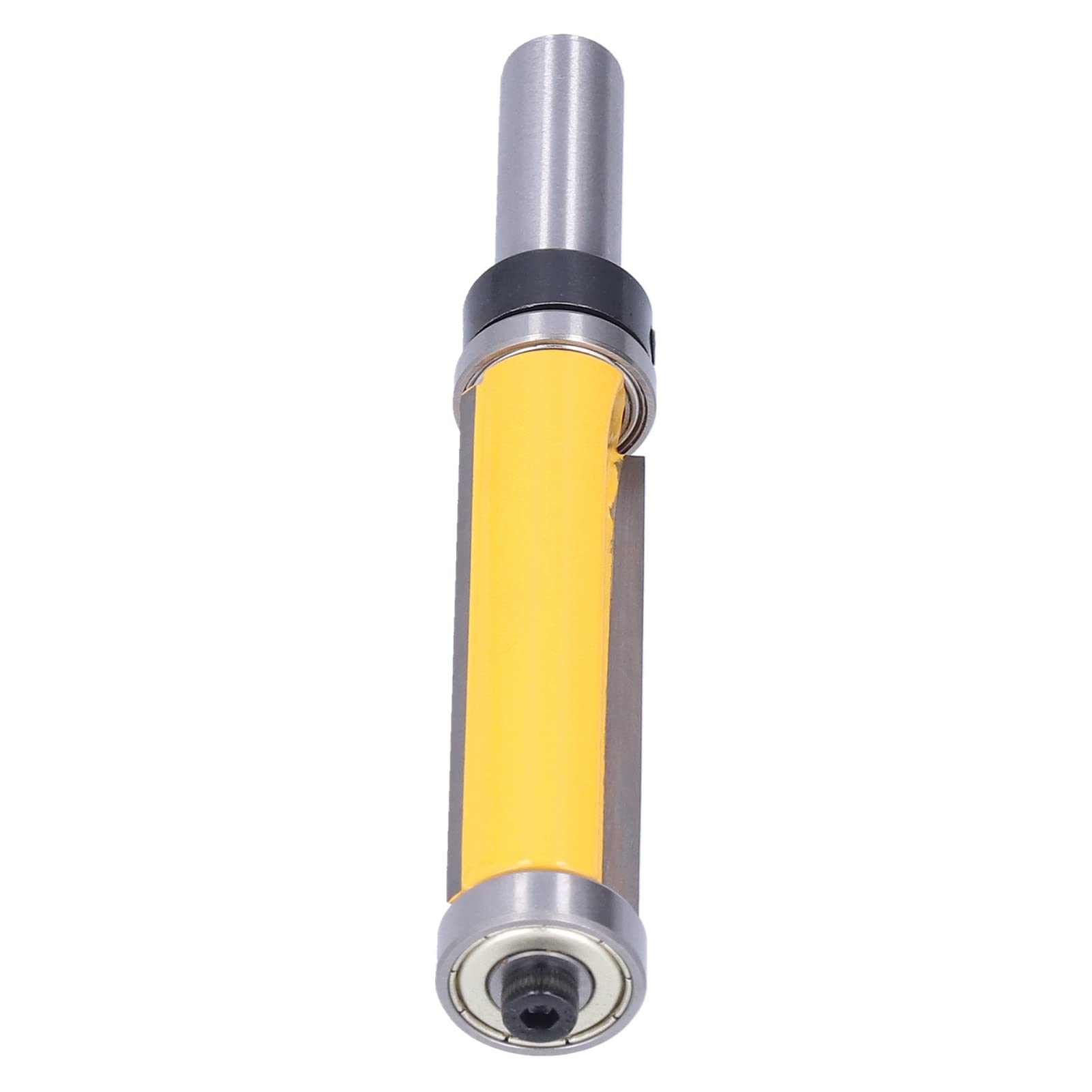Respicefinem Flush Trim Router Bit 2in Shank 12mm Pattern Mit Oben Und Unten Doppel-Lager Schneidwerkzeug Carbide Tip Für Trimming Cutting Verschiedene Templates