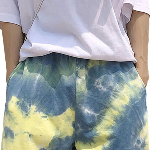 Shorts para hombre con cordón y diseño tie dye miniatura 5