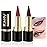 evpct 2Pcs Red Dark Red Gel Eye Liner Pencils Eye Black Face Paint Stick Halloween Makeup Set Waterproof Smudge Proof Liquid Eyeliner Pen Crayon Smokey Eye Liners delineador de ojos contra el agua