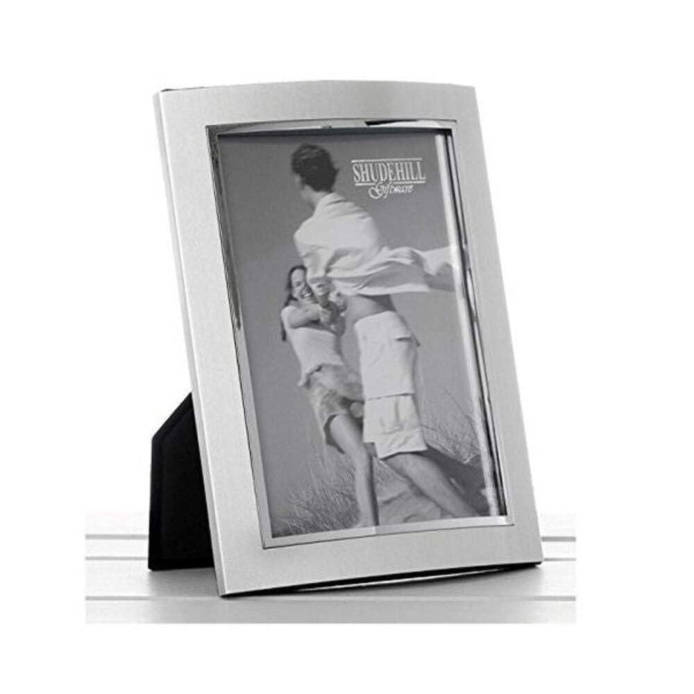Shudehill Giftware Silver Curved Edge Photo Frame 5X7