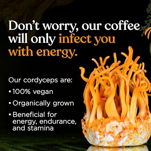 image for Four Sigmatic The Last of Us High Caffeine Cordyceps Coffee | Organic 