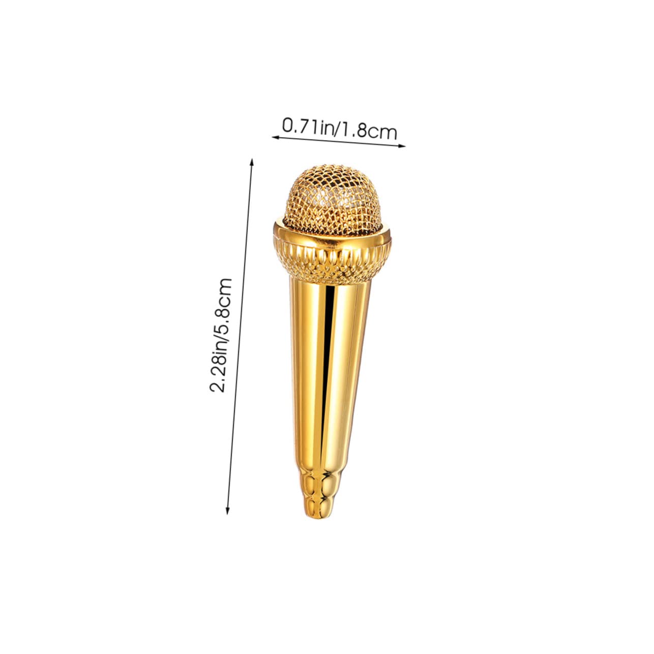 LIOOBO 2pcs Portable Mini Microphone for Smartphones and Tablets Lightweight Tiny Mic Compatible with Laptops and Computers Durable Construction for Easy Use