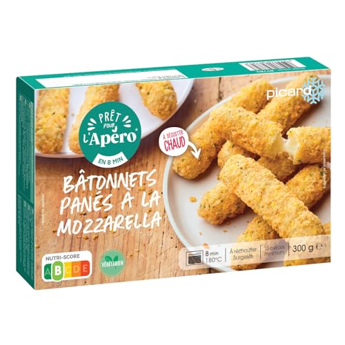 Picard(ピカール) モッツァレラチーズスティックのフライ (1箱) フランス 冷凍食品 300gのサムネイル